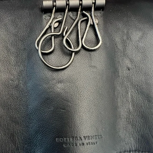 Bottega Veneta Intrecciato Lambskin Leather 4 Ring Key holder - Picture 5 of 5